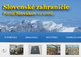 Slovenskezahranicie.sk - Portál Slovákov vo svete